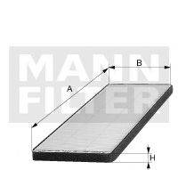 MANN-FILTER FP1828 Фільтр, повітря у внутрішньому просторі