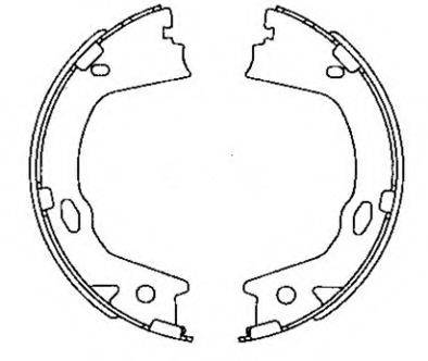RAICAM RA20320 Комплект гальмівних колодок