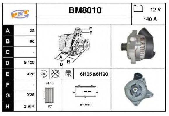 SNRA BM8010 Генератор