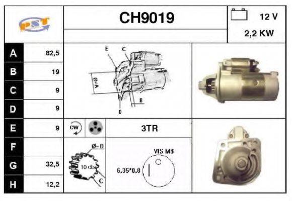 SNRA CH9019 Стартер