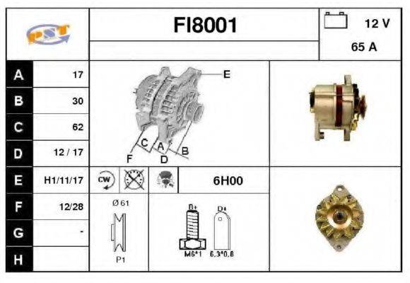 SNRA FI8001 Генератор