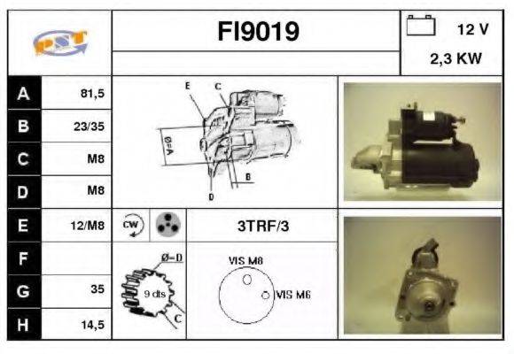 SNRA FI9019 Стартер