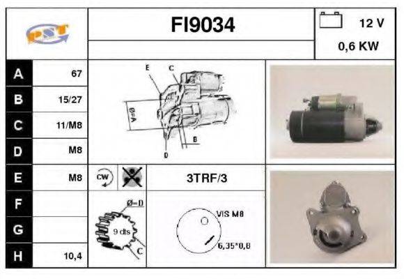 SNRA FI9034 Стартер