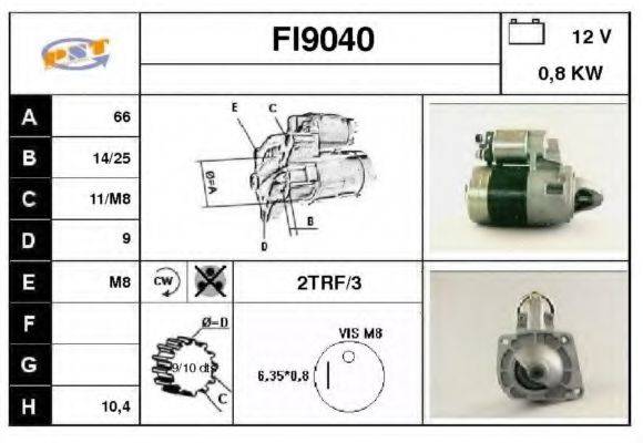 SNRA FI9040 Стартер