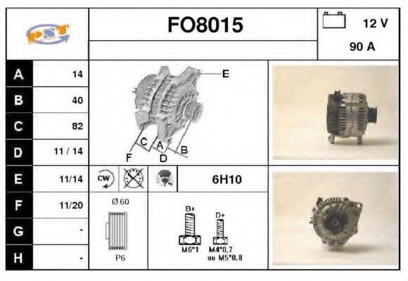 SNRA FO8015 Генератор