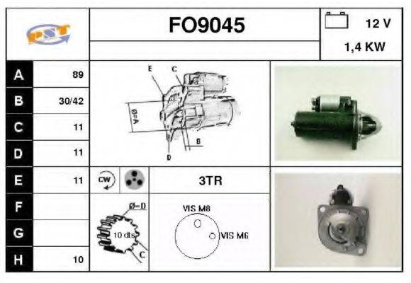 SNRA FO9045 Стартер