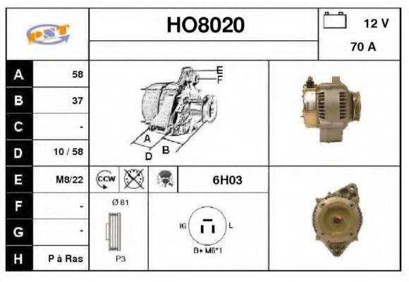 SNRA HO8020 Генератор