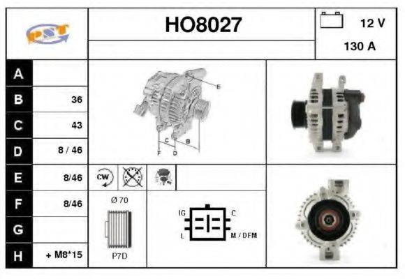 SNRA HO8027 Генератор