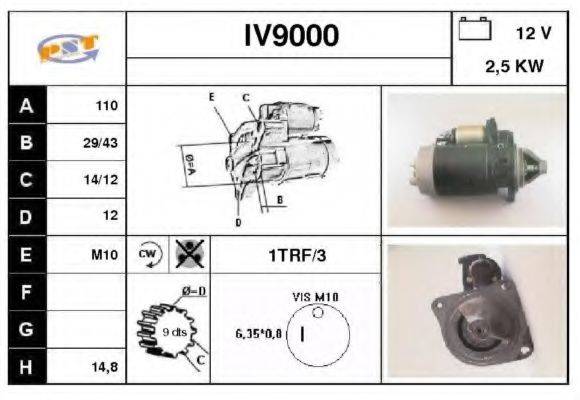 SNRA IV9000 Стартер