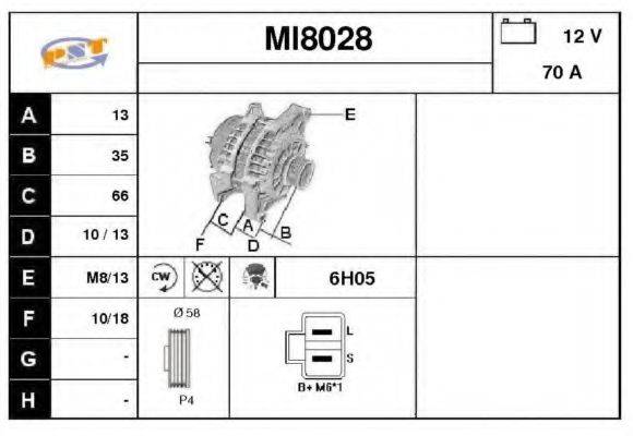 SNRA MI8028 Генератор