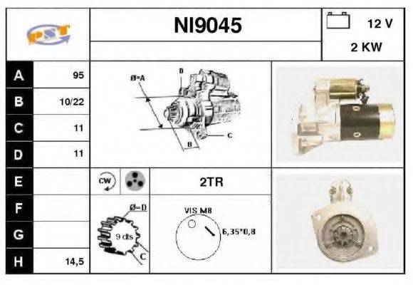 SNRA NI9045 Стартер