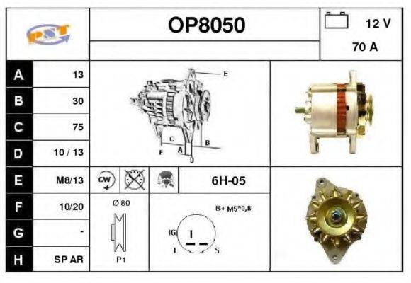 SNRA OP8050 Генератор