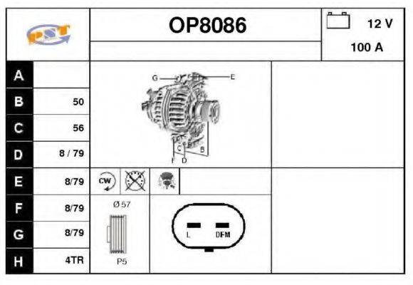 SNRA OP8086 Генератор