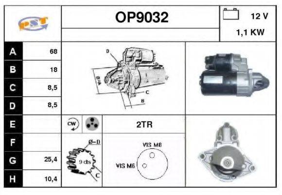 SNRA OP9032 Стартер