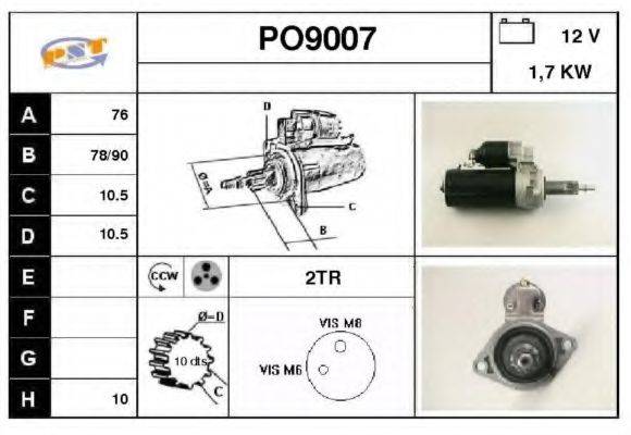 SNRA PO9007 Стартер