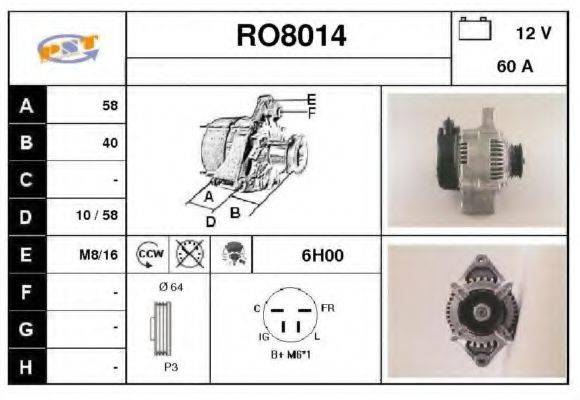 SNRA RO8014 Генератор