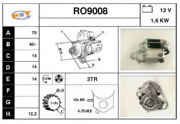 SNRA RO9008 Стартер