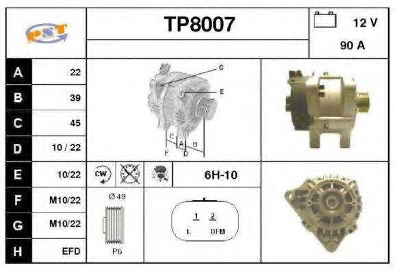 SNRA TP8007 Генератор