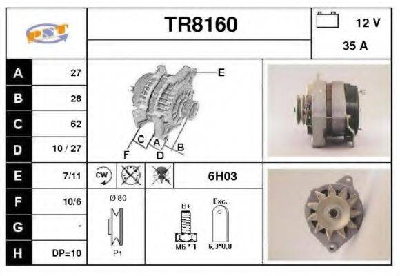 SNRA TR8160 Генератор