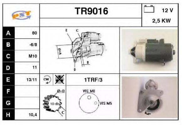 SNRA TR9016 Стартер