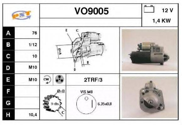 SNRA VO9005 Стартер