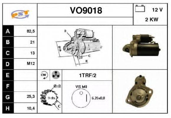 SNRA VO9018 Стартер