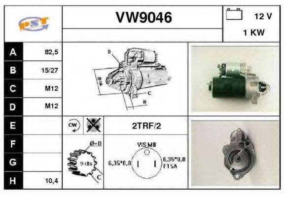 SNRA VW9046 Стартер