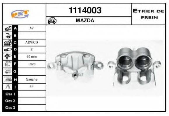 SNRA 1114003 Гальмівний супорт