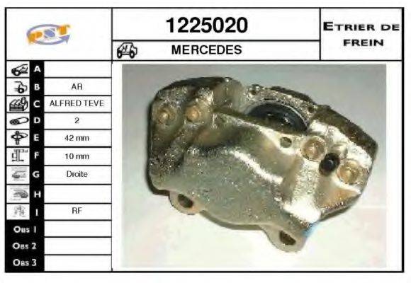 SNRA 1225020 Гальмівний супорт