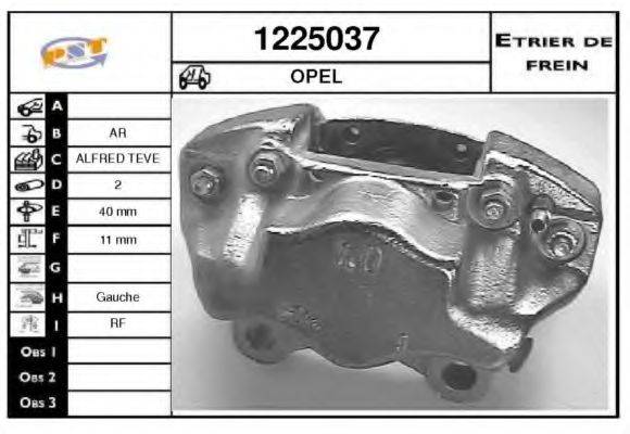 SNRA 1225037 Гальмівний супорт