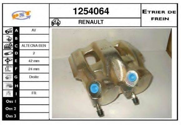 SNRA 1254064 Гальмівний супорт