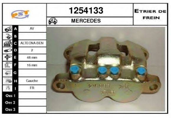 SNRA 1254133 Гальмівний супорт