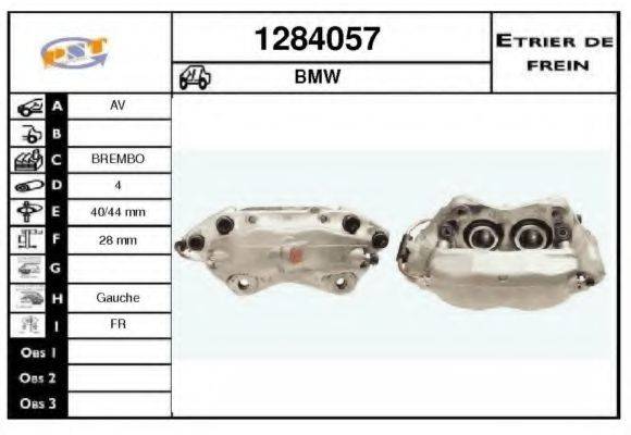 SNRA 1284057 Гальмівний супорт