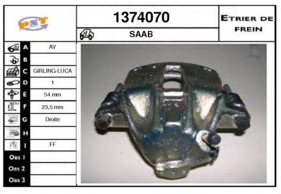 SNRA 1374070 Гальмівний супорт