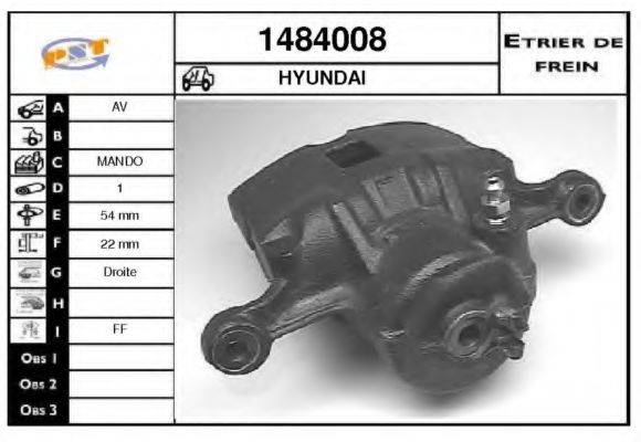 SNRA 1484008 Гальмівний супорт