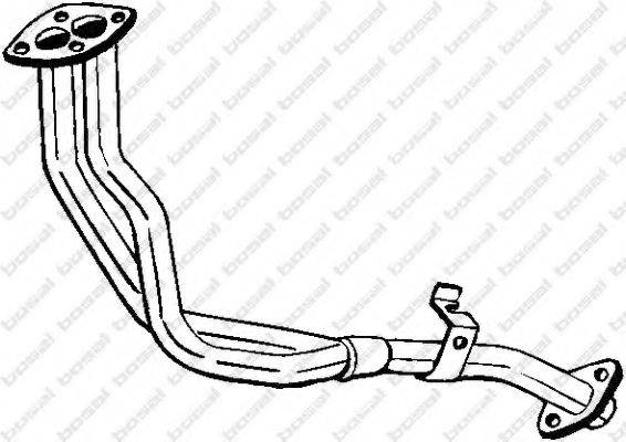 BOSAL 753823 Труба вихлопного газу