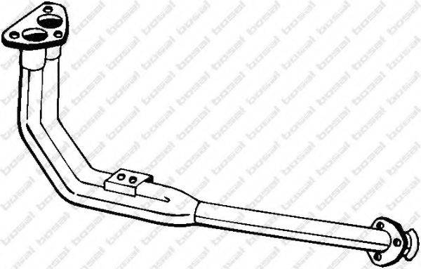 BOSAL 834941 Труба вихлопного газу