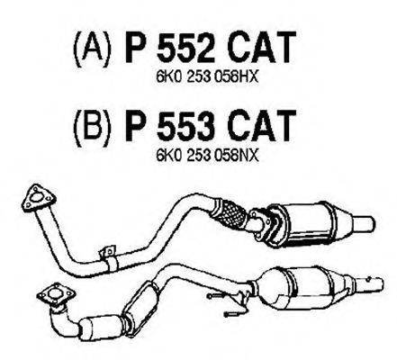 FENNO P552CAT Каталізатор