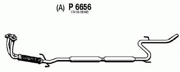 FENNO P6656 Передглушувач вихлопних газів