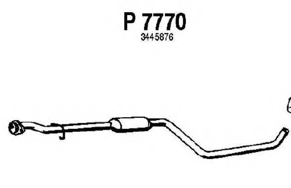 FENNO P7770 Середній глушник вихлопних газів