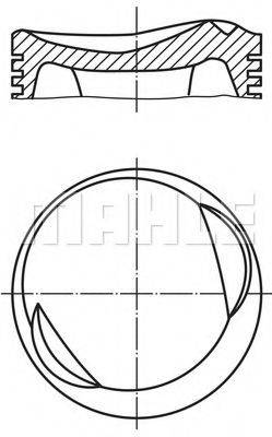 PERFECT CIRCLE 56021580 Поршень