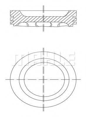 PERFECT CIRCLE 59805281 Поршень