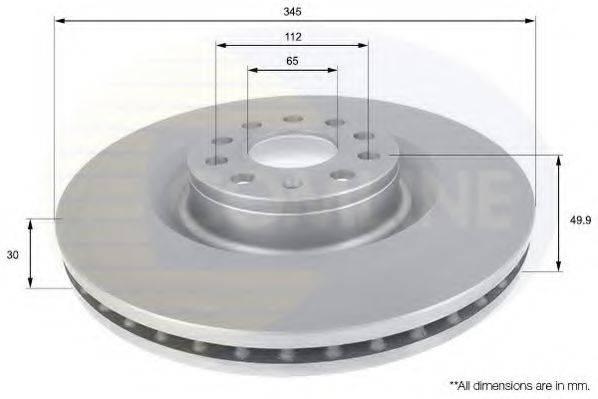 COMLINE ADC1469V гальмівний диск