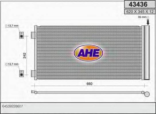 AHE 43436 Конденсатор, кондиціонер