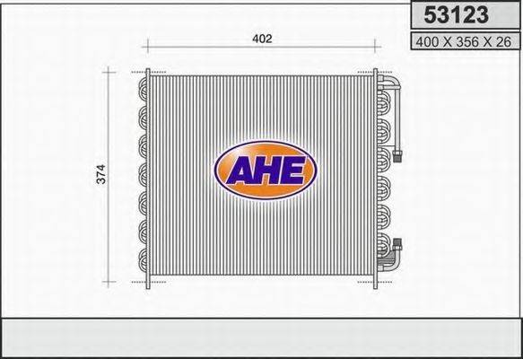 AHE 53123 Конденсатор, кондиціонер