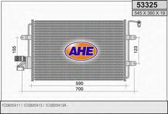 AHE 53325 Конденсатор, кондиціонер