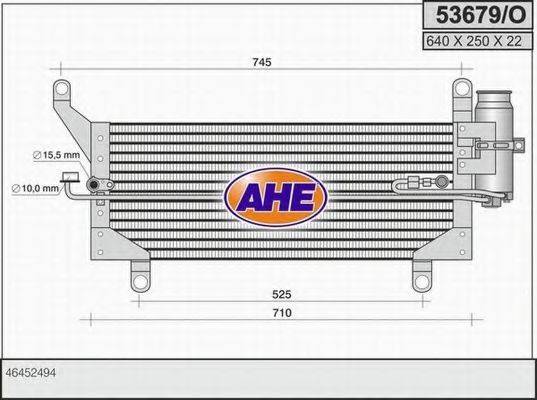 AHE 53679O Конденсатор, кондиціонер