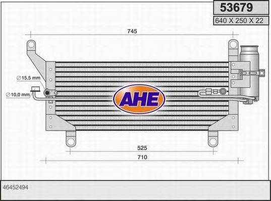 AHE 53679 Конденсатор, кондиціонер