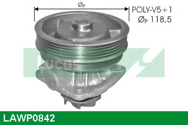 LUCAS ENGINE DRIVE LAWP0842 Водяний насос