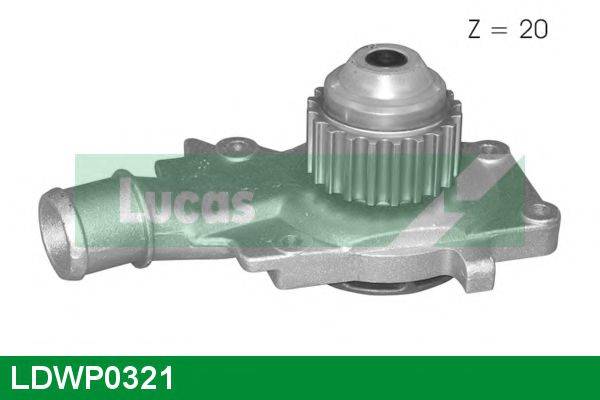 LUCAS ENGINE DRIVE LDWP0321 Водяний насос